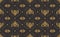 151_Golden curl seamless pattern