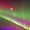 1585 Celestial Aurora Borealis: A mesmerizing and celestial background featuring the aurora borealis, with vibrant colors dancin