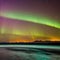 1585 Celestial Aurora Borealis: A mesmerizing and celestial background featuring the aurora borealis, with vibrant colors dancin