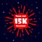 15K Folowers Social Media Post, 15000 Subscribers Post. Thank you 15k folowers