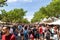 15th May 2019 â€“ Madrid, Spain: La Pradera de San Isidro crowded with people during San Isidro Festival