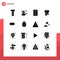 16 Solid Glyph concept for Websites Mobile and Apps spring, easter, paint, vehicle, farmer