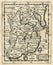 1685 Antique Duval Map China Asia