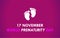 17 November world prematurity day