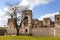 17th century castle Krzyztopor, italian style palazzo in fortezzza, ruins, Ujazd, Poland