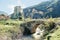 The 17th century Mseilha Fort built on a limestone rock, Lebanon