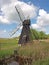 17th century wooden wind driven fen drainage pump.