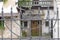 17th century Zamosc Synagogue building in the Old Town, metal menorah fence,  Zamosc, Poland