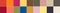 18 Pantone colors of the season spring summer 2019 palette. Pant