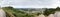 180 degree panorama of rapid city, south dakota