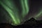 180 degree sky coverd by Northern Lights beams