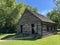 1800 Historic Meeting House Exterior in Spring Mill State Park