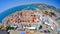 180degree panoramic view Peniscola, Castellon - Spain