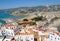 180degree panoramic view Peniscola, Castellon - Spain