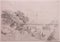 1850 Thomas Watson Ink Pencil Sketch Portuguese Macao Inner Harbour Landscape Vintage Treasure Macau Antique Art