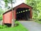 1859 National Historic Red Covered Bridge Pennsylvania