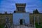 1871 Montana Territorial Prison in Deer Lodge Entry and intake gate