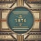 1876 Retro Vintage Typography: A retro and vintage-inspired background featuring retro typography with classic fonts, vintage or