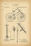 1888 Patent Velocipede Bicycle