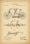 1889 Patent Velocipede Tandem Bicycle archival history invention