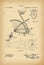 1894 Patent Velocipede Bicycle history invention