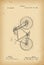1895 Patent Velocipede Bicycle history invention