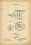 1895 Patent Velocipede Tricycle Bicycle archival history invention