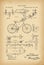 1896 Patent Velocipede canopy Bicycle history invention