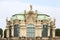 18th century baroque Zwinger Palace, decorative facade of Wall Pavilion, Dresden, Germany