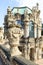 18th century baroque Zwinger Palace, view of Wall Pavilion, Dresden, Germany