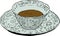 18th Century Chinese Teacup and Saucer