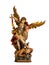 18th century Saint Michael Archangel statue