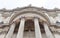 18th century St Paul Cathedral, decorative columns, London, United Kingdom