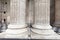 18th century St Paul Cathedral, majestic columns, London, United Kingdom
