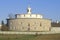 18th Century stone round barn in Berkshire Hills, Shaker village, Pittsfield, MA