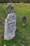 18th century tombstones at the old Jewish cemetery