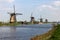 19 windmills at Kinderdijk built about 1740 is part of a larger water management system to prevent flooding.