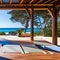 191 A tranquil beachfront yoga retreat with open-air studios, meditation gardens, and rejuvenating wellness programs, offering a