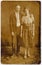1920\'s Couple Wedding Portrait