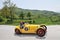 A 1927 yellow BNC 527 Monza