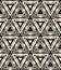 1930s art deco geometric pattern with triangles