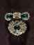 1936 Antique Cartier Clip Brooch Pendant Jewels Gold Platinum Diamond Citrines Mosaic Fashion Accessory Jewelry Design