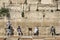 194/5000 Israel-Jerusalem 12-05-2019 View of praying men from the traditional western wall Hakotel where religious pilgrims from
