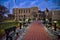 1940 Buchanan County Courthouse in Independence IA at night