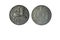 1941 10 Cent Aluminum Coin - Obverse and Reverse.
