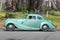 1948 Bristol 400 Coupe driving on country road