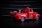 1948 Ford F-1 Pickup Truck  Harley Davidson Fire Truck and 1936 El Knucklehead Motorcycle - Back side - 1-24 Scale Diecast Model T