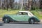 1950 Riley RMD Drophead Coupe driving on country road