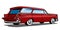 1950\'s styled station wagon