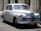 1950 silver car in Havana